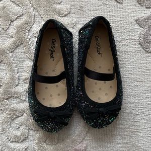 Cat and Jack Black Ballet Shoes